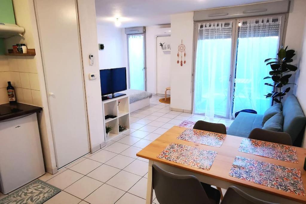 Grand Studio Lumineux Et Sa Terrasse Au Calme Toulouse Exteriér fotografie